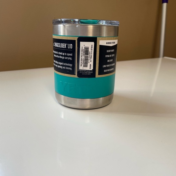 NWT YETI 10 oz lowball in aquifer blue - Picture 3 of 3
